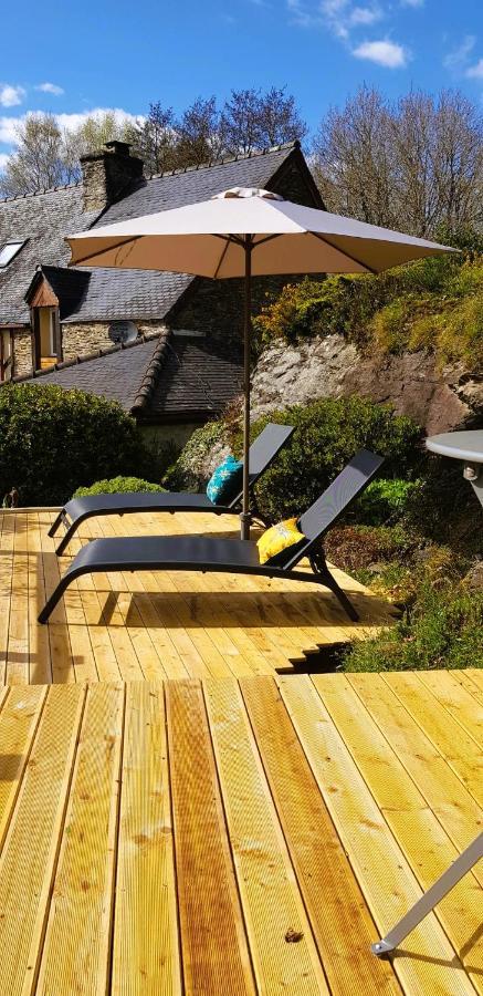 Le Vieux Moulin Gites - Detached Cottage With Garden Views And Pool Guegon Exterior foto