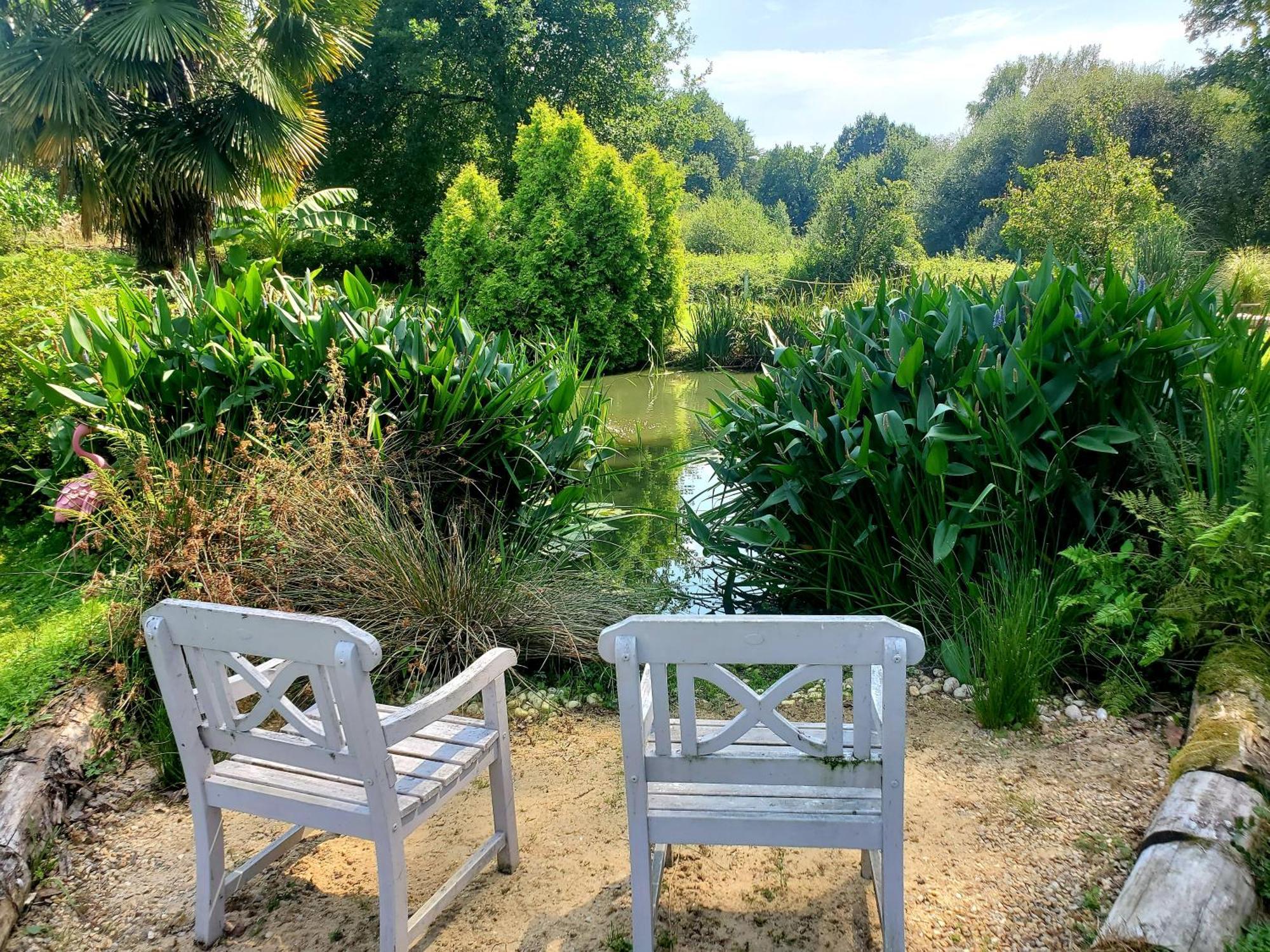 Le Vieux Moulin Gites - Detached Cottage With Garden Views And Pool Guegon Exterior foto
